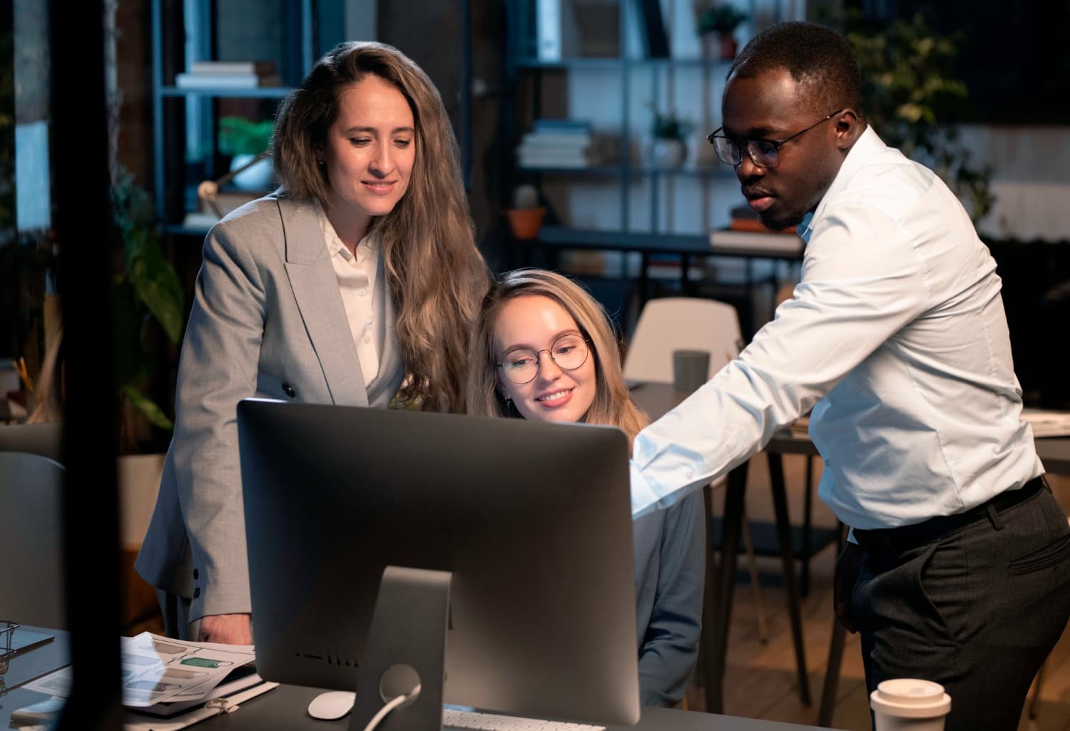 image demonstrating tech upskilling