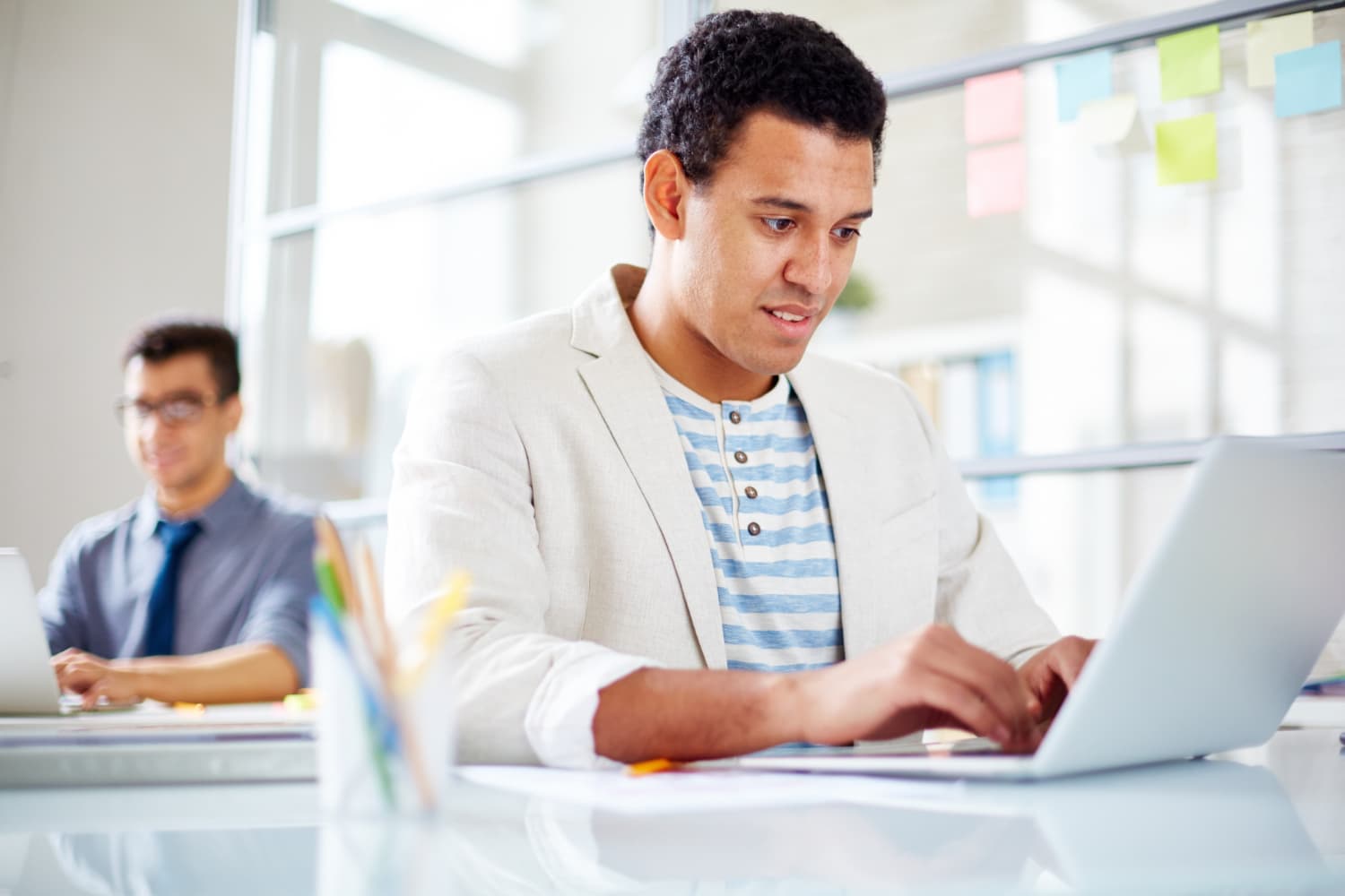 image demonstrating tech upskilling