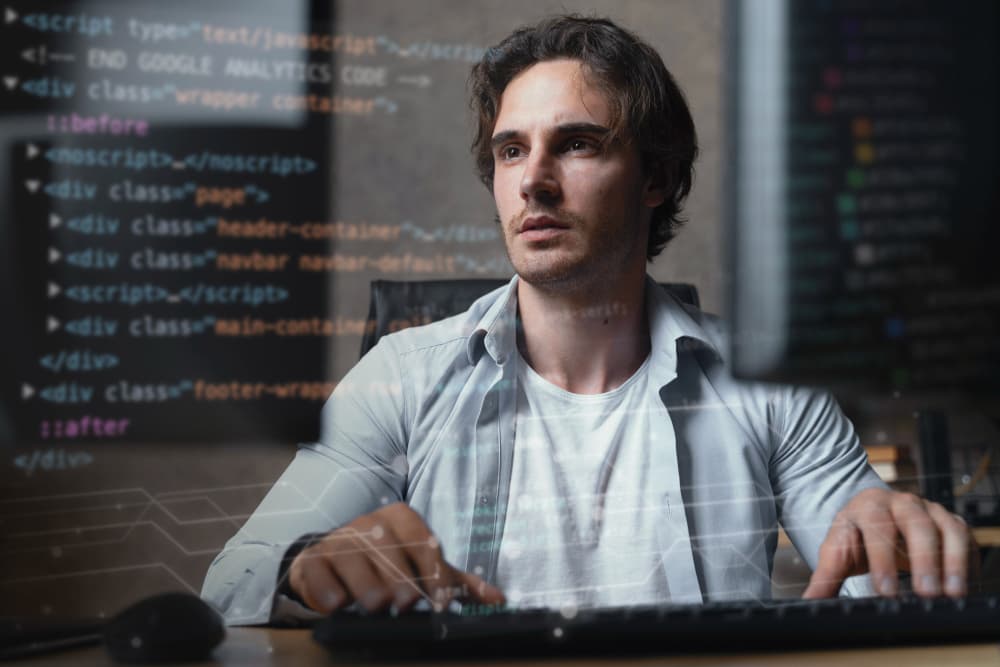 image demonstrating tech upskilling